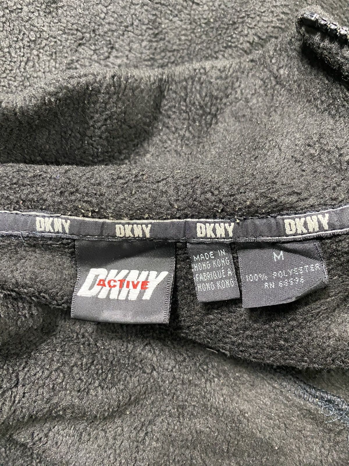 DKNY Rare DKNY Pocket Fleece Sweater Size US M / EU 48-50 / 2 - 10 Thumbnail