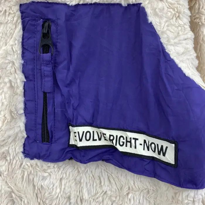 Bershka Vtg 90’ BERSHKA EVOLVE RIGHT Now Sherpa Fleece Jacket Size US L / EU 52-54 / 3 - 6 Thumbnail