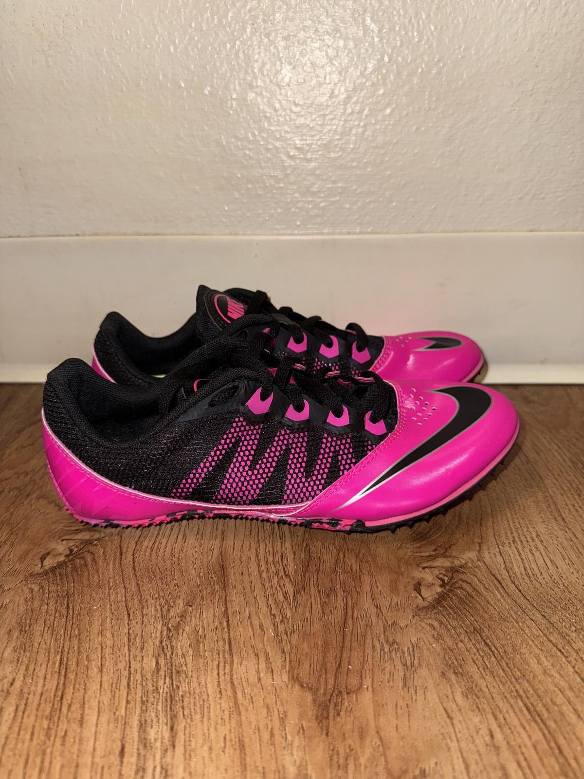 Nike Nike Zoom Rival S7 Black Hot Pink Track And Field (Women’s) Size US 6.5 / IT 36.5 - 1 Thumbnail