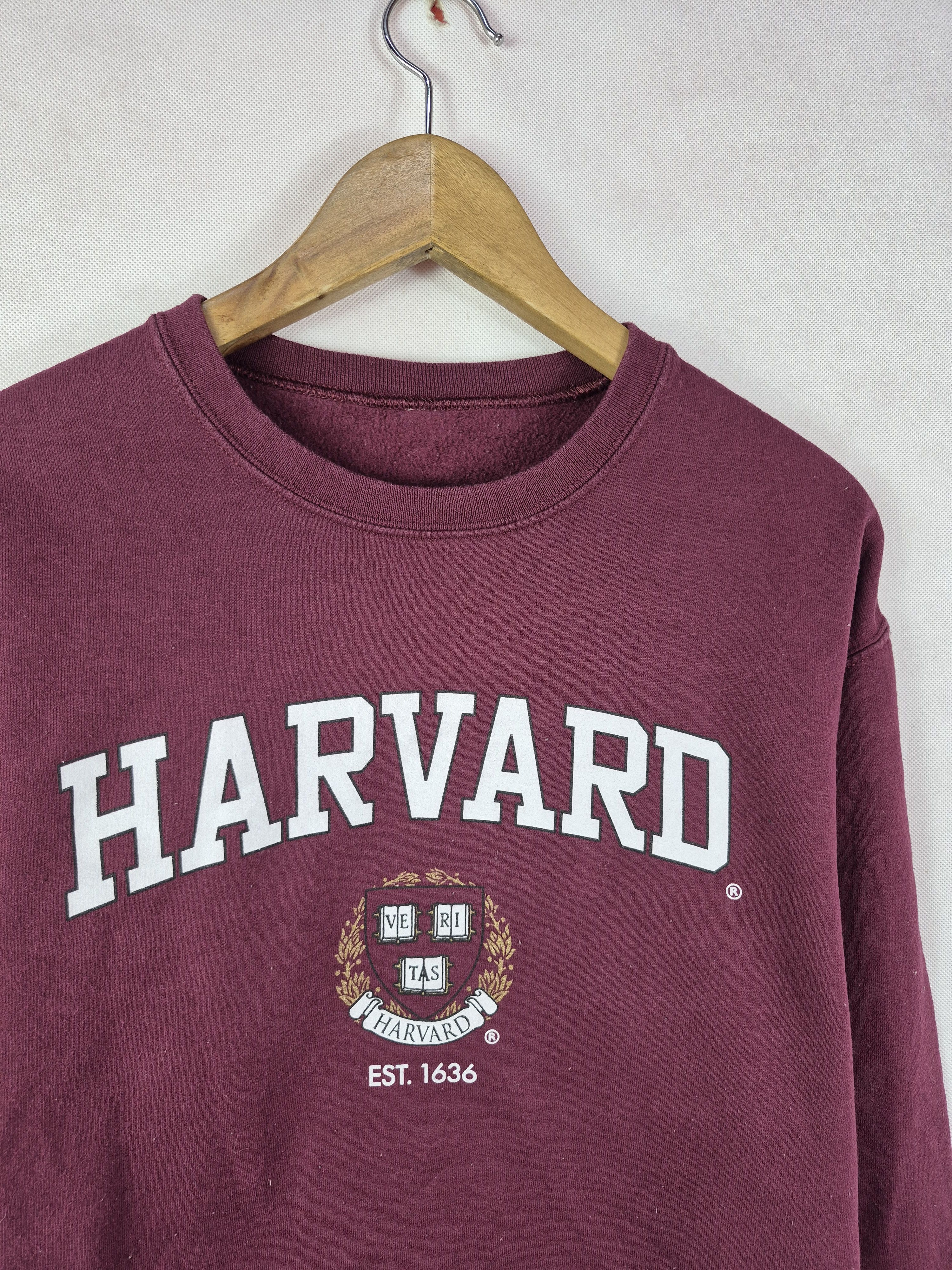 Vintage 🔥 Vintage Style Harvard University Sweatshirt Big Logo Size US M / EU 48-50 / 2 - 2 Thumbnail