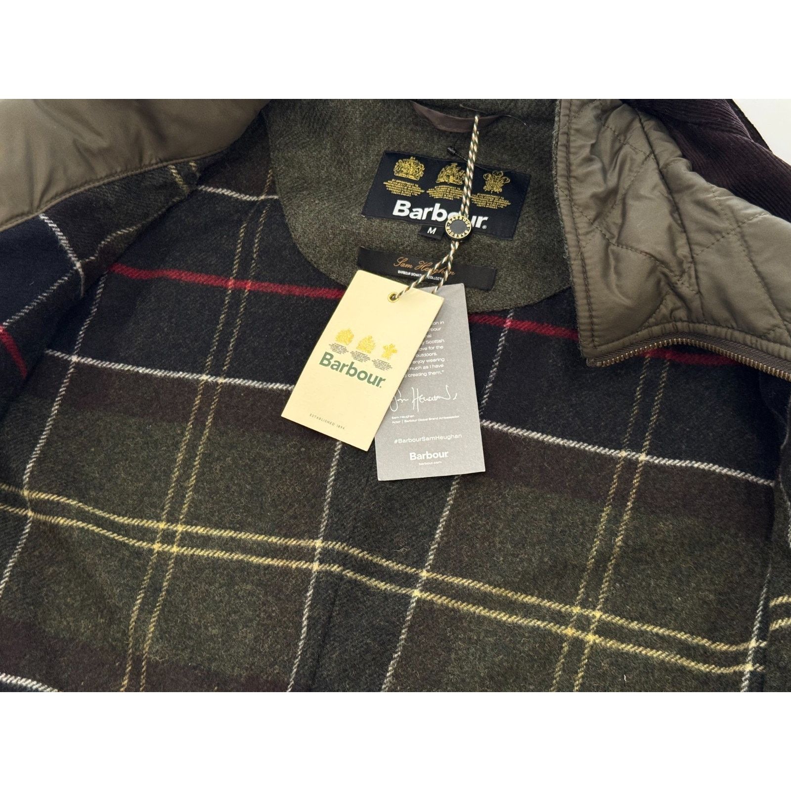 Barbour NWT Barbour Olive Green Ogston Wax leather Jacket Men's M Size US M / EU 48-50 / 2 - 11 Thumbnail
