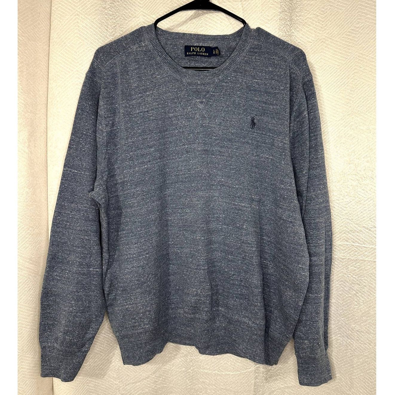 Polo Ralph Lauren Polo Ralph Lauren Classic Fit Long Sleeve Sweater Blue Large Size US L / EU 52-54 / 3 - 1 Thumbnail