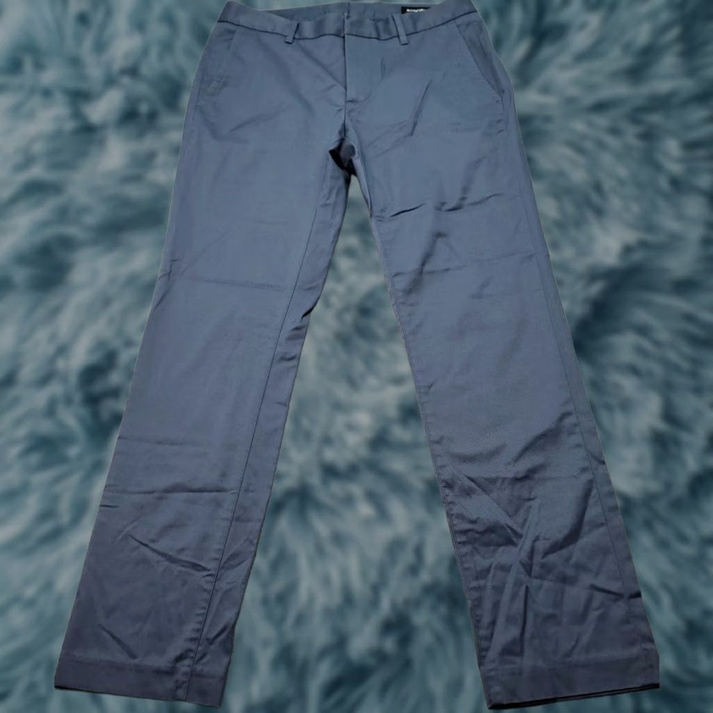 Bonobos Bonobos Dress Pants Men 30 Blue Tailored Flat Front Stretchy Pockets Slim Straight Front Lambda? Size US 30 / EU 46 - 1 Thumbnail