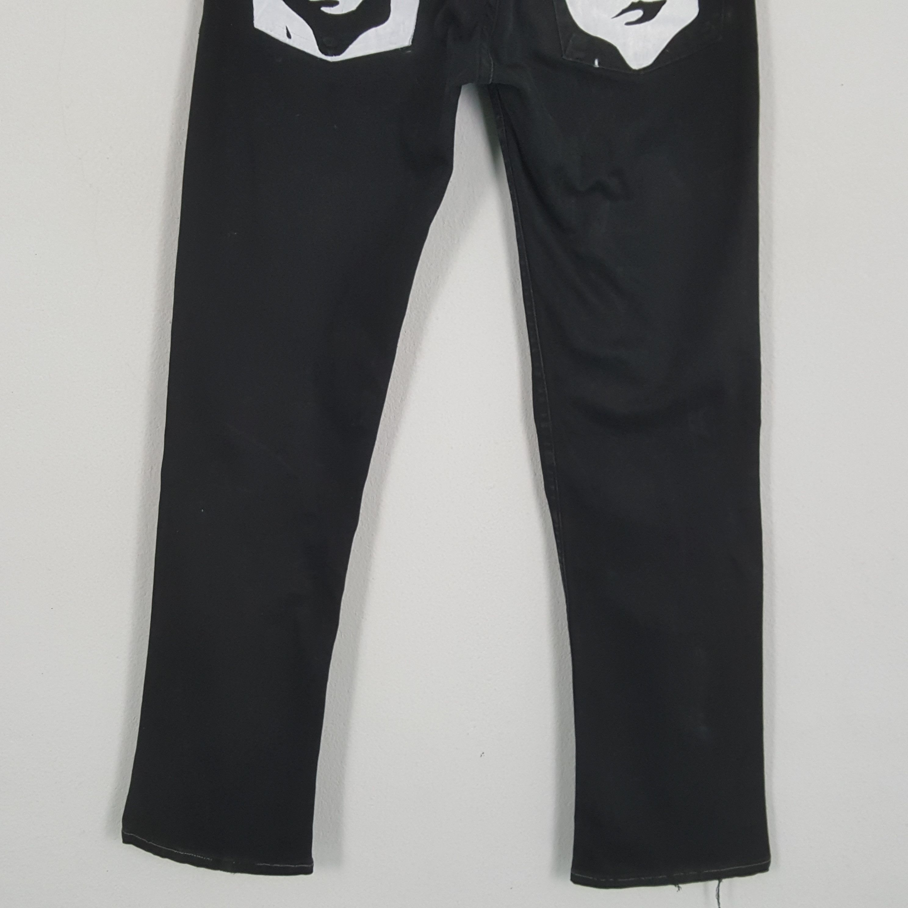 Hysteric Glamour × Japanese Brand × Vintage HYSTERIC GLAMOUR Japanese Brand Streetwear Custom Art Jeans Size 27" / US 4 / IT 40 - 3 Thumbnail