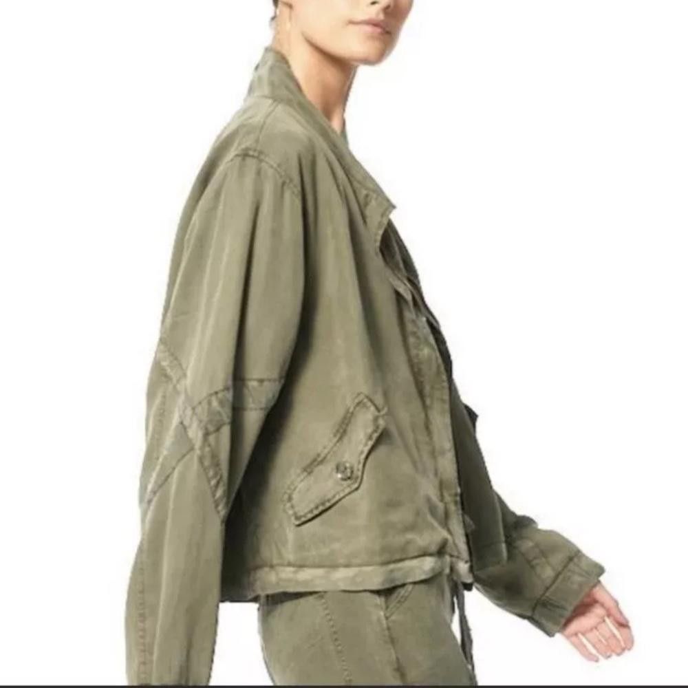 Designer Young Fabulous & Broke l Zippered Utility/Bomber Jacket XS Size XS / US 0-2 / IT 36-38 - 2 Thumbnail
