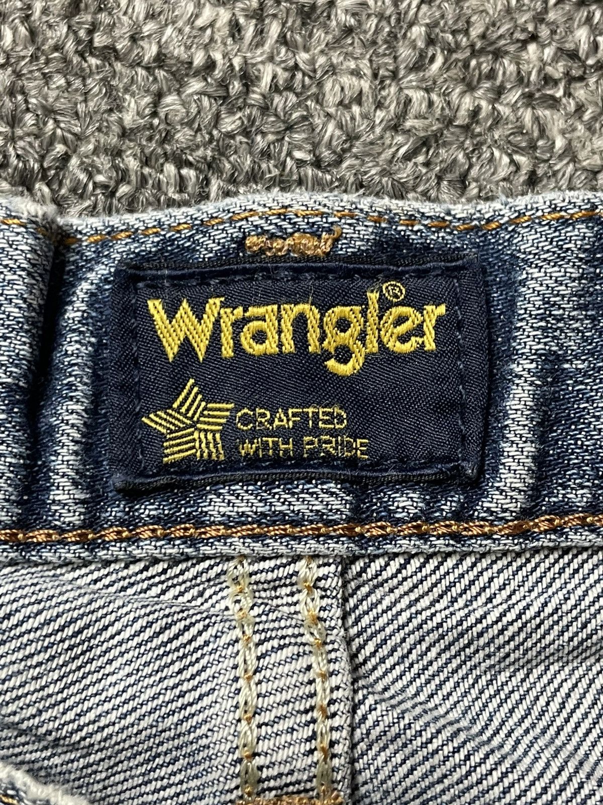 Vintage × Wrangler WRANGLER Casual Straight Cut Jeans (92) Size US 30 / EU 46 - 7 Thumbnail