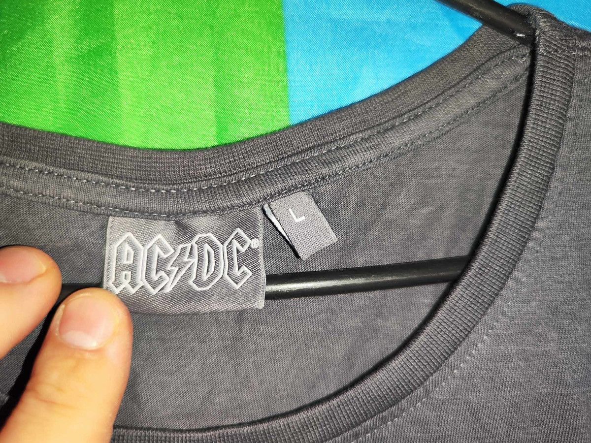 AC/DC × Band Tees AC DC men’s rock cotton T-shirt size L Size US L / EU 52-54 / 3 - 3 Thumbnail