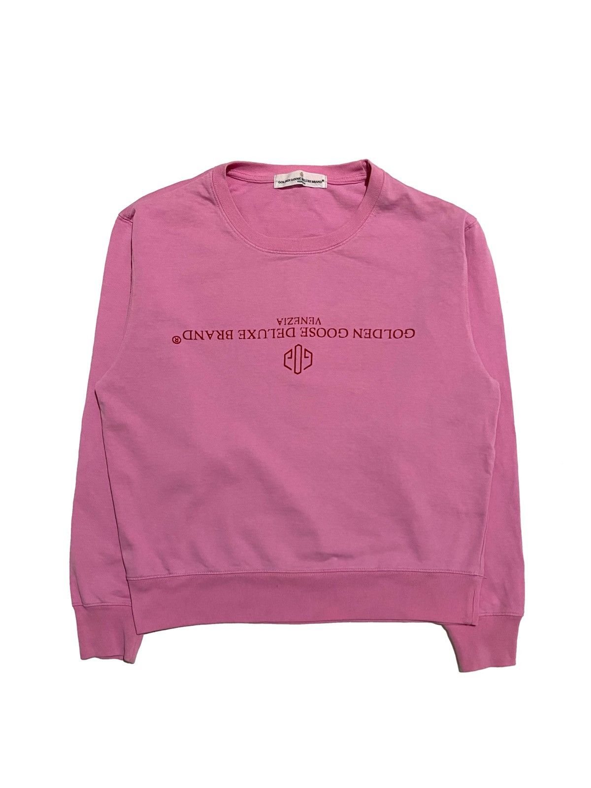 Golden Goose GOLDEN GOOSE DELUXE BRAND PINK SWEATSHIRT Size ONE SIZE - 1 Thumbnail