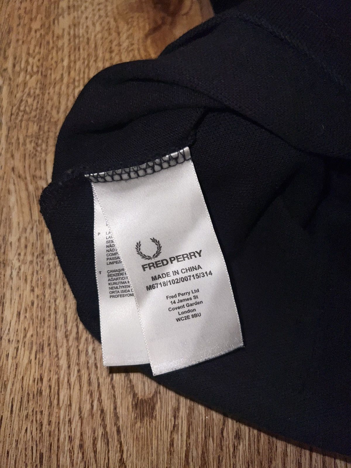 Designer × Fred Perry Fred Perry Polo T-Shirt Vintage size M Asphalt Size US M / EU 48-50 / 2 - 9 Thumbnail