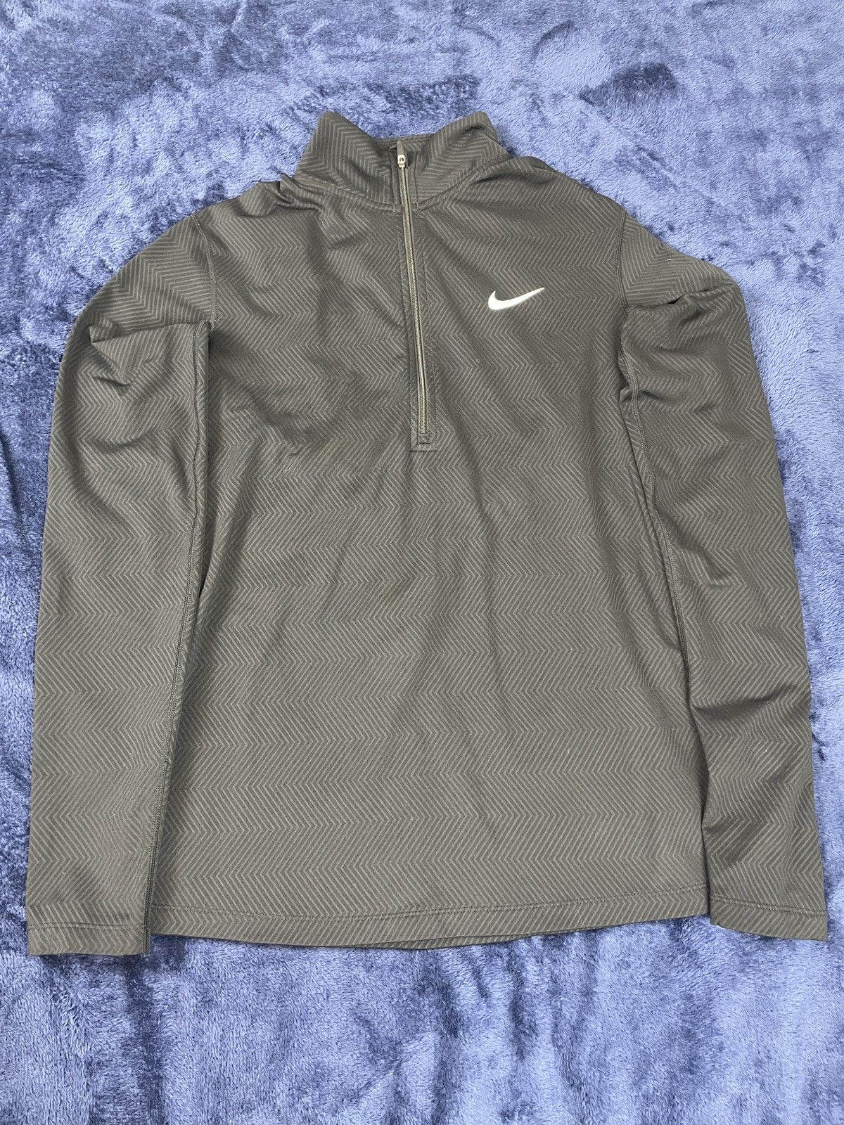 Nike Nike Dri-FIT Element 1/2-Zip Pullover Men’s Large Black Size US L / EU 52-54 / 3 - 1 Thumbnail