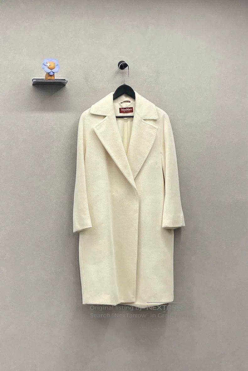Other Max Mara White Collar Jacket Size S / US 4 / IT 40 - 2 Thumbnail