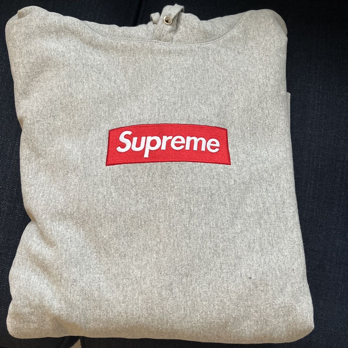 Supreme Box Logo Bogo FW16 Gray Hoodie Size US XL / EU 56 / 4 - 10 Thumbnail