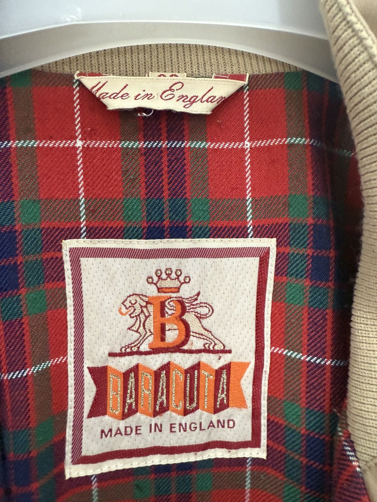 Baracuta 🔥 Vtg Rock & Roll Baracuta ENGLAND Distressed Jacket - 36 Size US S / EU 44-46 / 1 - 8 Thumbnail