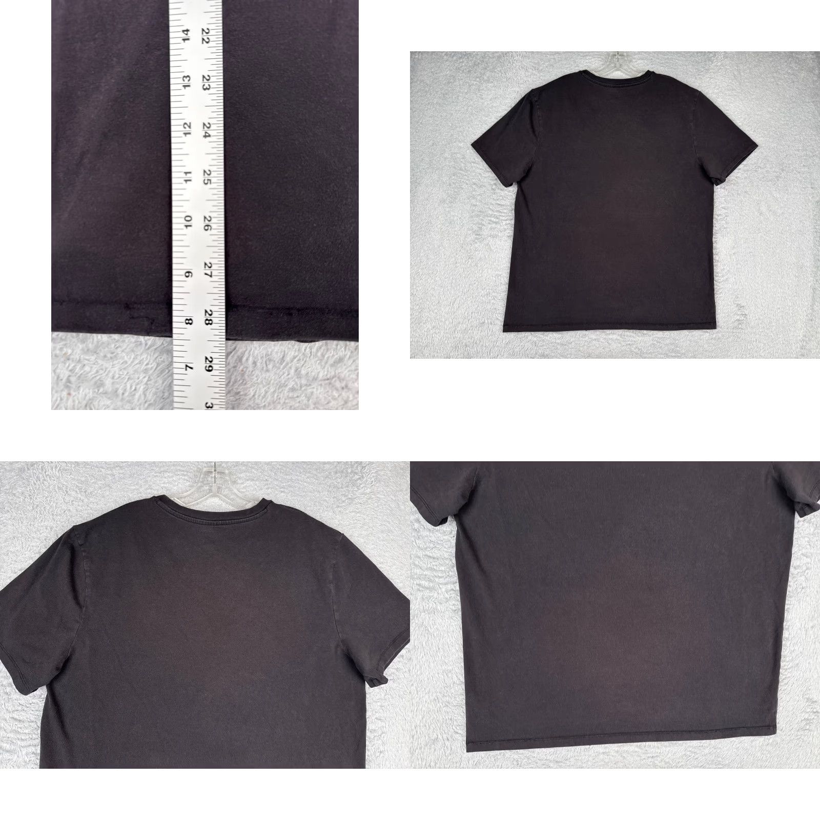 Tommy Hilfiger Tommy Hilfiger Shirt Adult XL Black Short Sleeve Crew Cotton Blend READ Size US XL / EU 56 / 4 - 9 Thumbnail