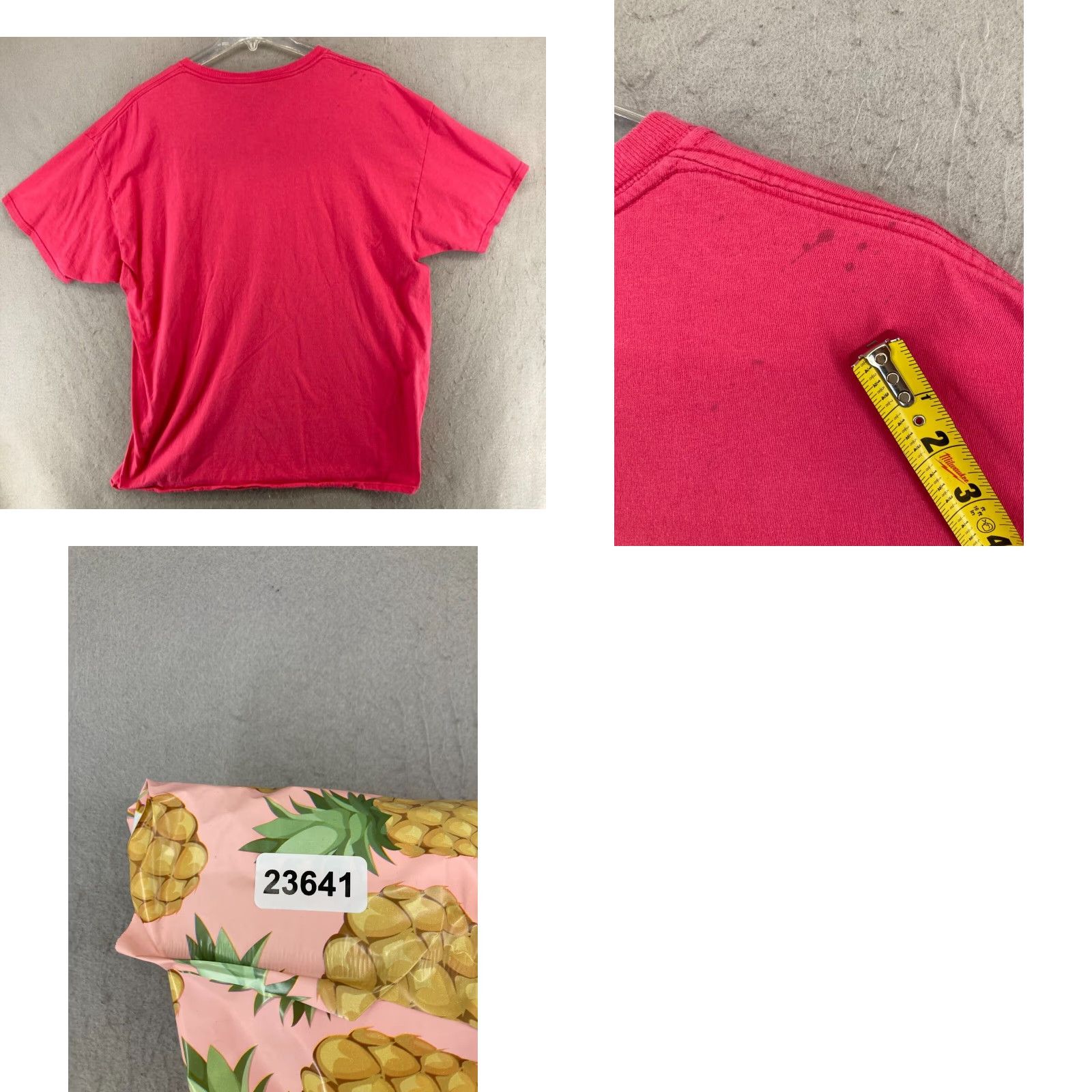 Fruit Of The Loom VINTAGE Fruit of the Loom Women's T-Shirt XL Pink Cars Casual Cotton Fall Spring Summer Size XL / US 12-14 / IT 48-50 - 8 Thumbnail