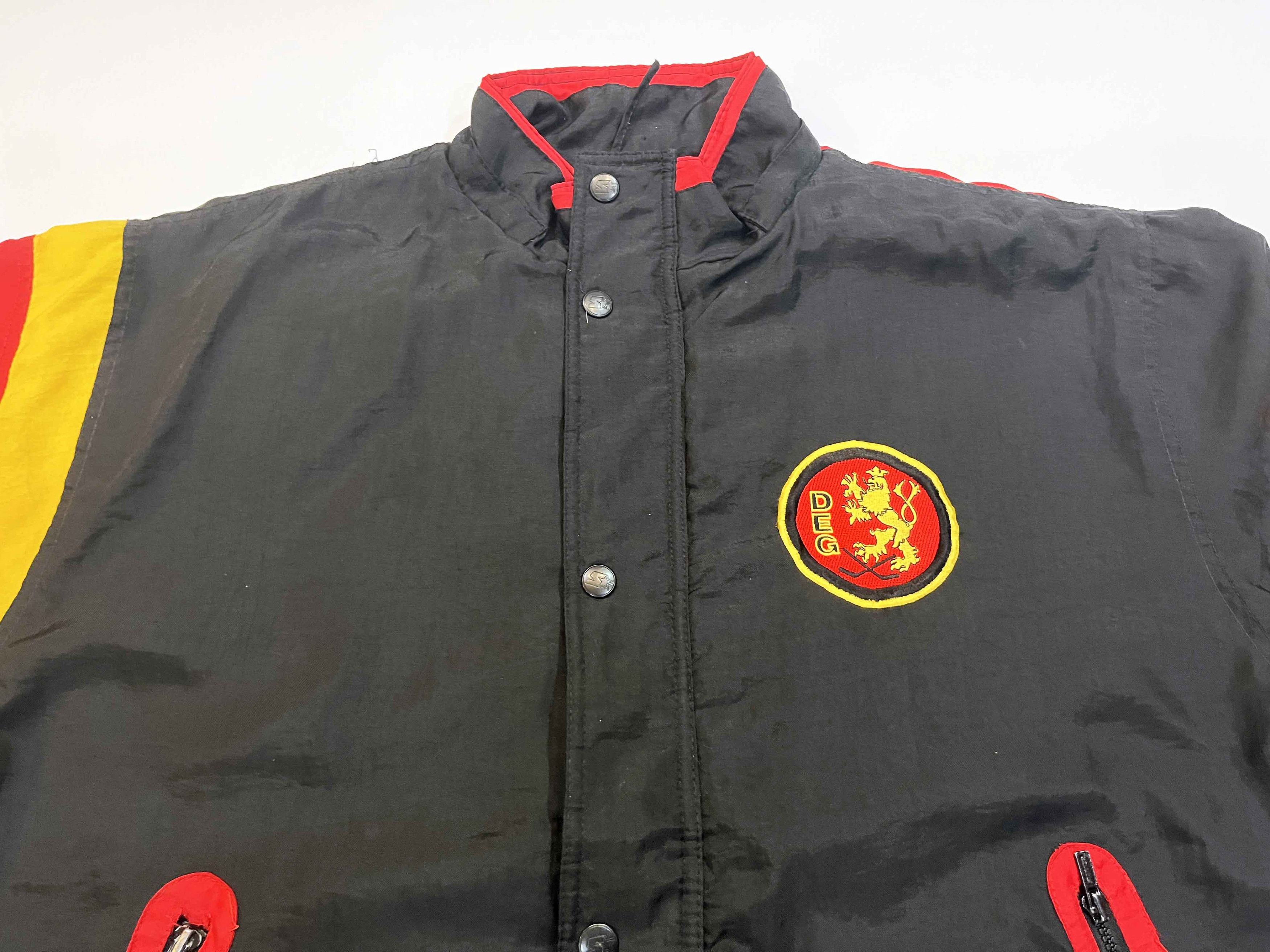 Starter Vintage Starter Düsseldorfer DEG Eishockey Full Zip Jacket Size US L / EU 52-54 / 3 - 3 Thumbnail