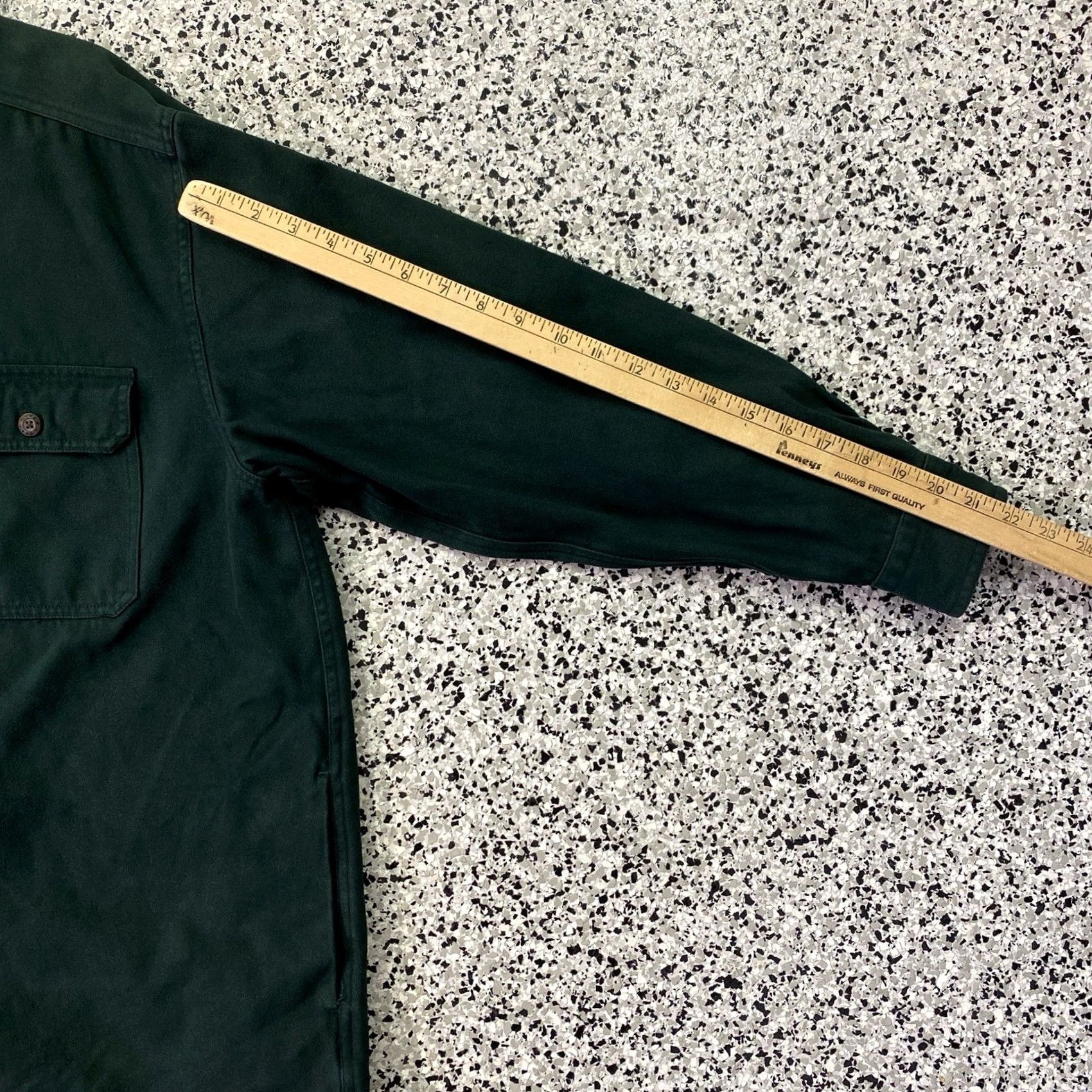 Levi's VINTAGE Levi's Shirt Jacket Men M Green Chamois Heavy Lined Workwear Shacket Size US M / EU 48-50 / 2 - 3 Thumbnail