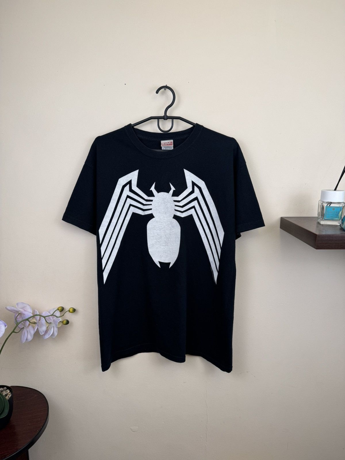 Marvel Comics Vintage Marvel Venom T shirt Black Spider Man sz M 2008 Y2K Size US M / EU 48-50 / 2 - 1 Thumbnail