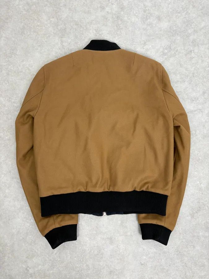 Dries Van Noten AW2015 Dries Van Noten Reversible Beige & Navy Bomber Jacket Size US M / EU 48-50 / 2 - 11 Thumbnail