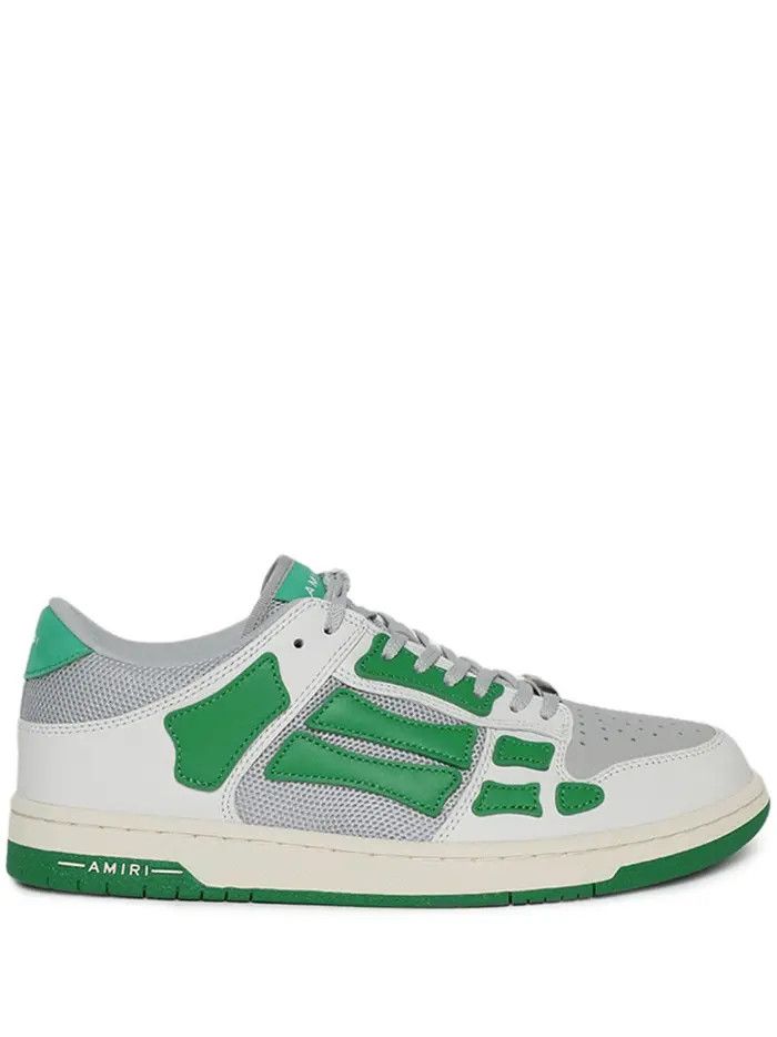Amiri o1s1wg110526 Skel Top Leather Sneakers in Multicolor Size US 13 / EU 46 - 1 Thumbnail