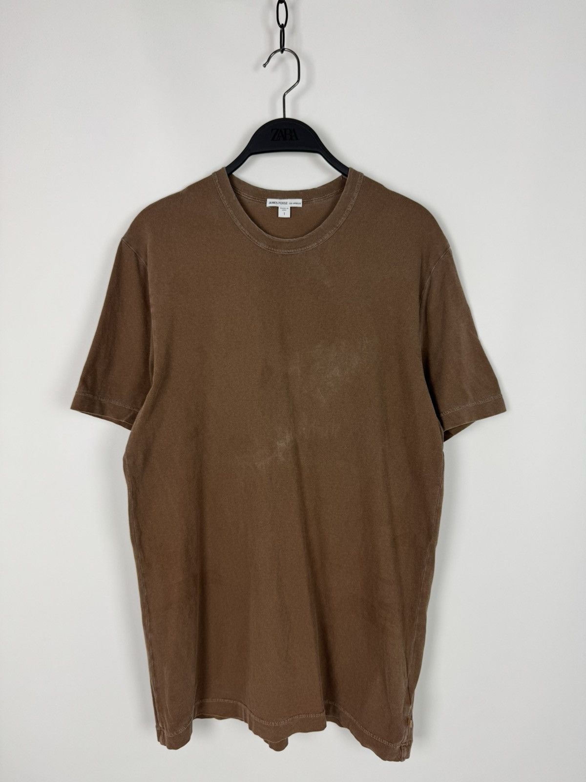 James Perse Distressed James Perse Palm Graphic T-Shirt Size US S / EU 44-46 / 1 - 1 Thumbnail
