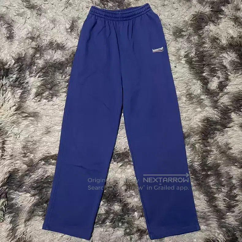 Balenciaga Balenciaga size XS Cola Wave Embroidered Purple Sweatpants Size US 27 - 1 Thumbnail