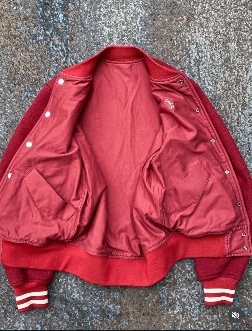 Supreme × Wtaps Supreme x WTAPS FW09 Awards Reversible Varsity Jacket Size US S / EU 44-46 / 1 - 2 Thumbnail