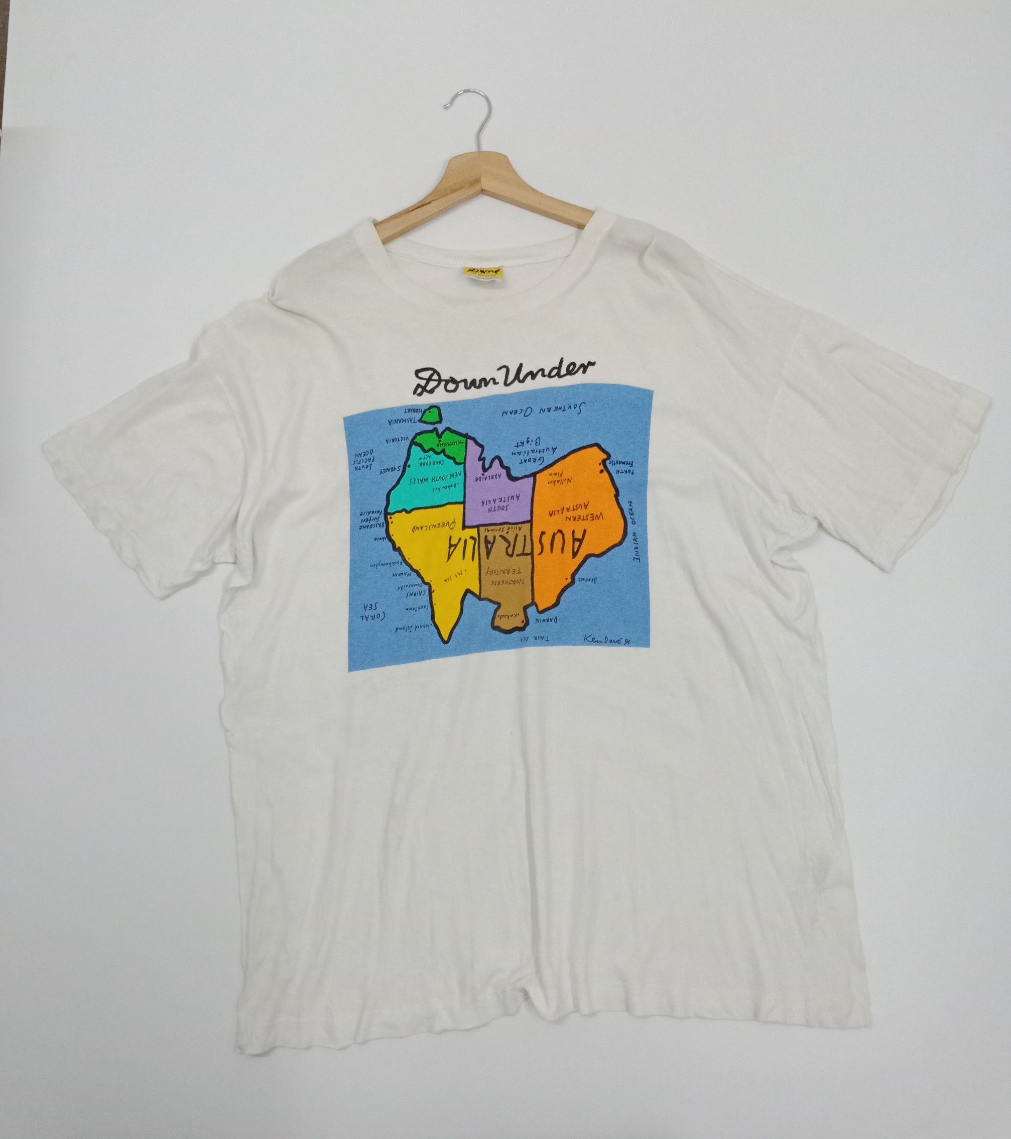 Vintage 94 Ken Done Australia Down Under #D Size US XL / EU 56 / 4 - 1 Thumbnail