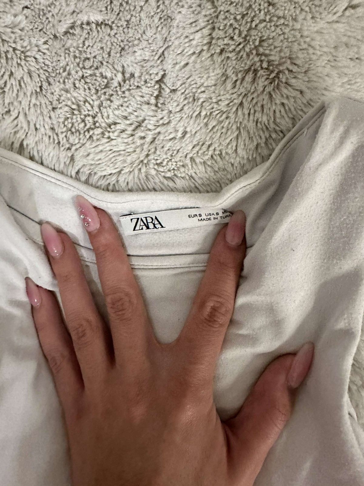 Zara Zara white bodysuit Size S / US 4 / IT 40 - 2 Thumbnail