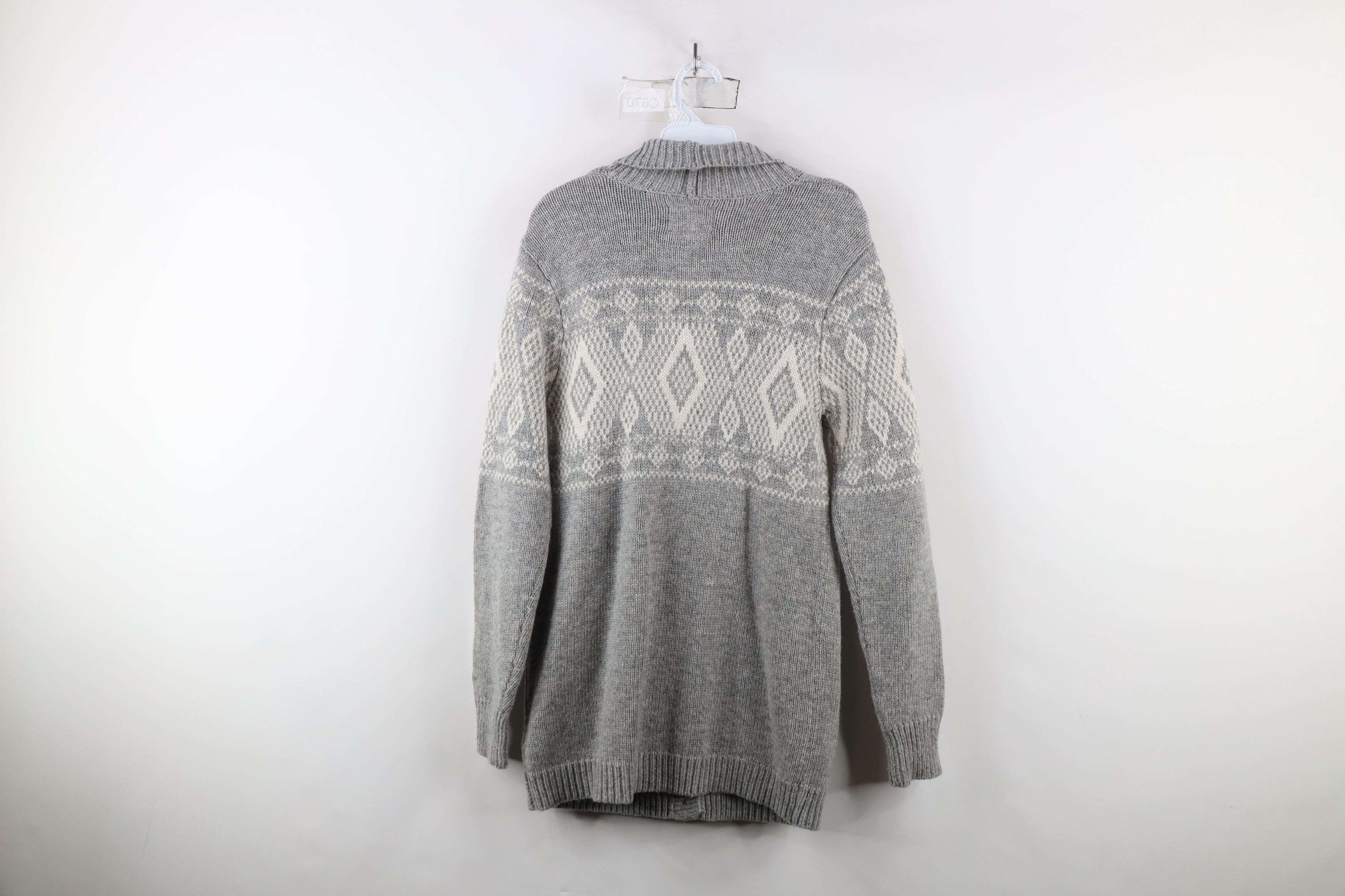 The North Face × Vintage The North Face Blend Knit Fair Isle Button Cardigan Sweater Size S / US 4 / IT 40 - 11 Thumbnail