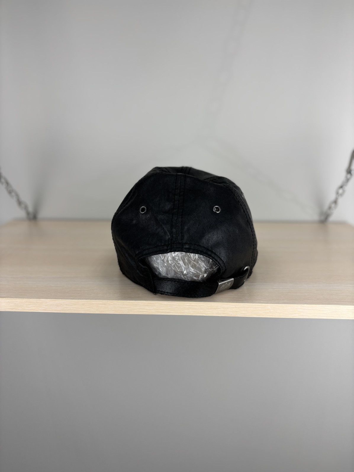 Leather × Stetson Mens leather cap Stetson Color Black Size ONE SIZE - 6 Thumbnail