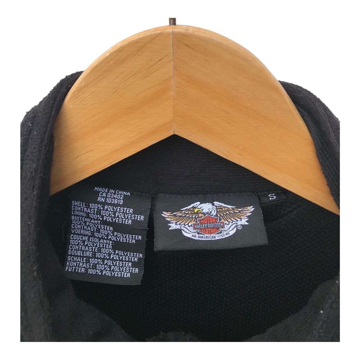 Harley Davidson Harley Davidson Sleeveless Fleece Jacket Size US S / EU 44-46 / 1 - 4 Thumbnail
