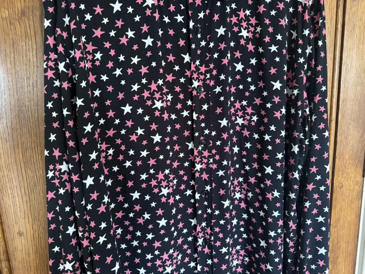 Saint Laurent Paris FW16 Saint Laurent star shirt black pink white Hedi Slimane Size US L / EU 52-54 / 3 - 12 Thumbnail
