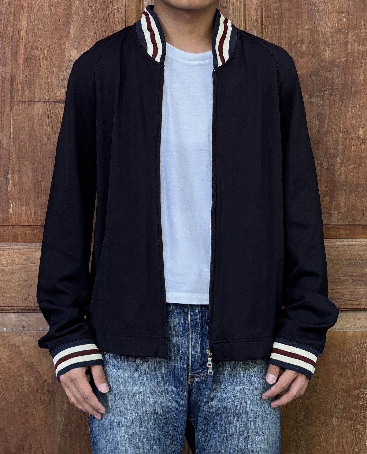 Prada FREE TAX! 2000s Light Varsity Jacket Size US M / EU 48-50 / 2 - 13 Thumbnail