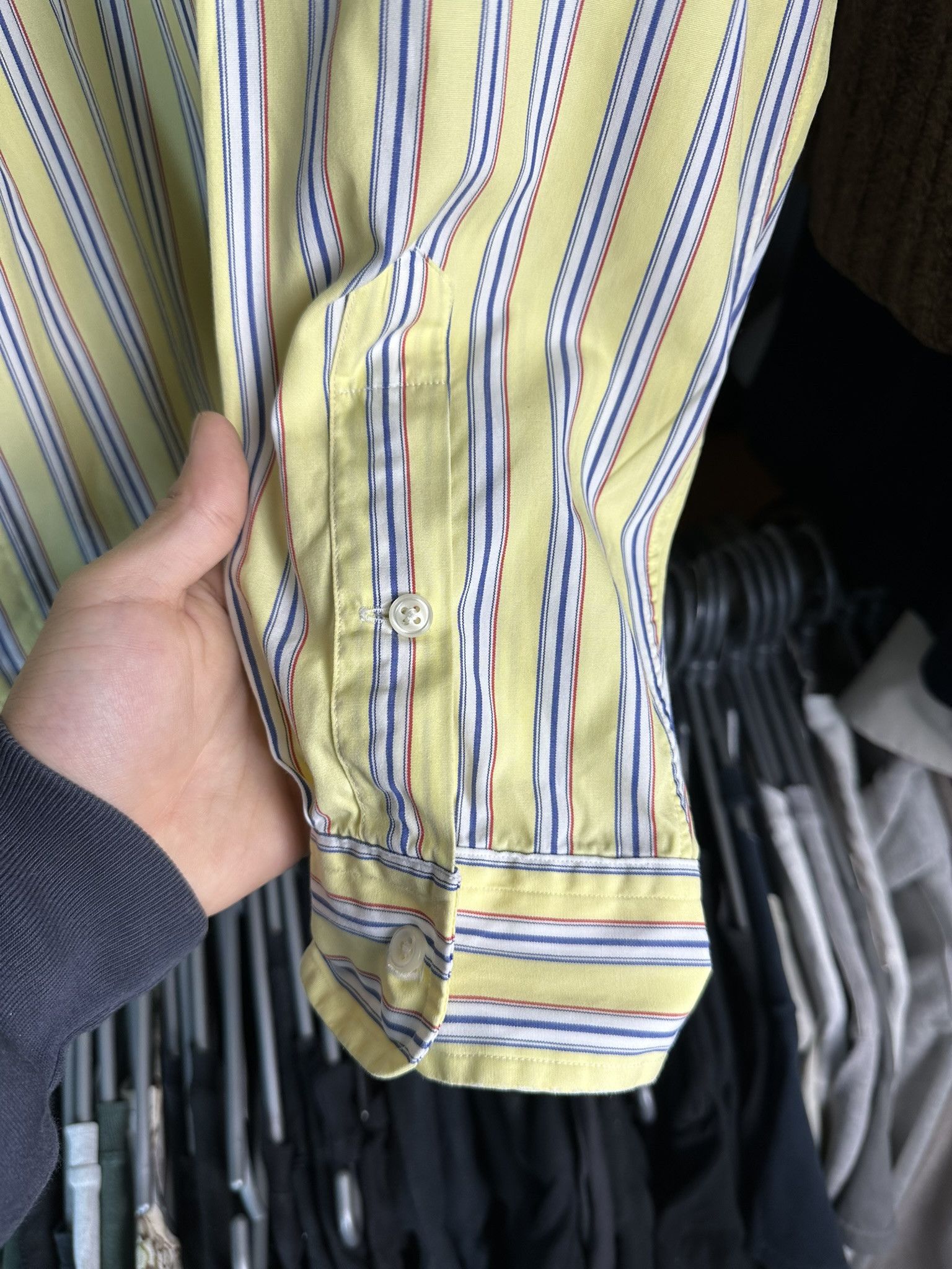 Polo Ralph Lauren Vintage Polo Ralph Lauren Stripped Button Up Shirt Size US XL / EU 56 / 4 - 9 Thumbnail