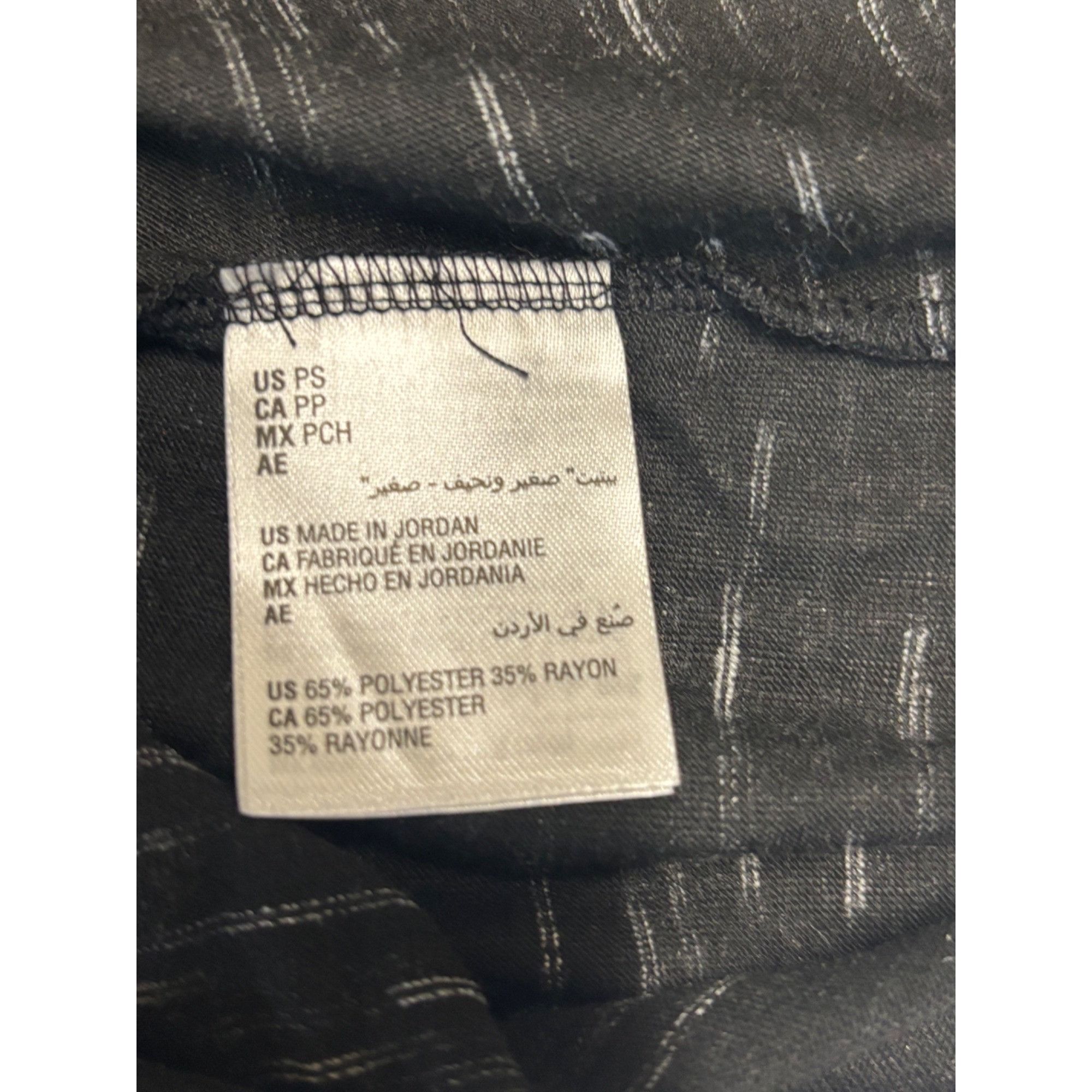 Style & Co Style & Co Petite Angelina Flutter-Sleeve Top, Black spacedy Size ONE SIZE - 8 Thumbnail