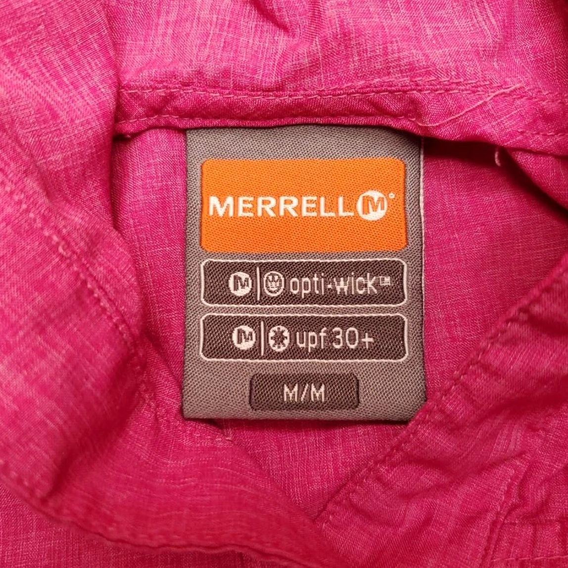 Merrell Merrell Hoodie Pullover Womens Medium Pink UPF 30+ Opti-Wick Lightweight Outdoor Size M / US 6-8 / IT 42-44 - 2 Thumbnail
