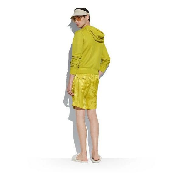 Tom Ford o1loc1c1024 KCN003 Knitted Vest in Lemon Size US L / EU 52-54 / 3 - 3 Thumbnail