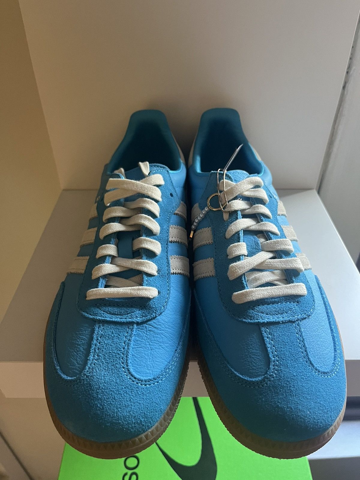 Adidas Adidas x Sporty and Rich Samba Blue Size US 10.5 / EU 43-44 - 3 Thumbnail