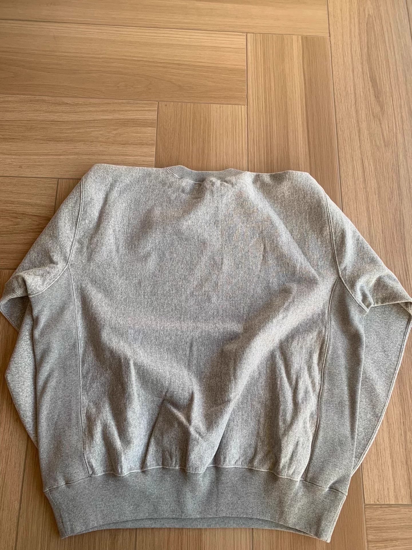 Auralee AURALEE SMOOTH SOFT vintage solid crew neck sweater Japan 5 Size US XXL / EU 58 / 5 - 2 Thumbnail