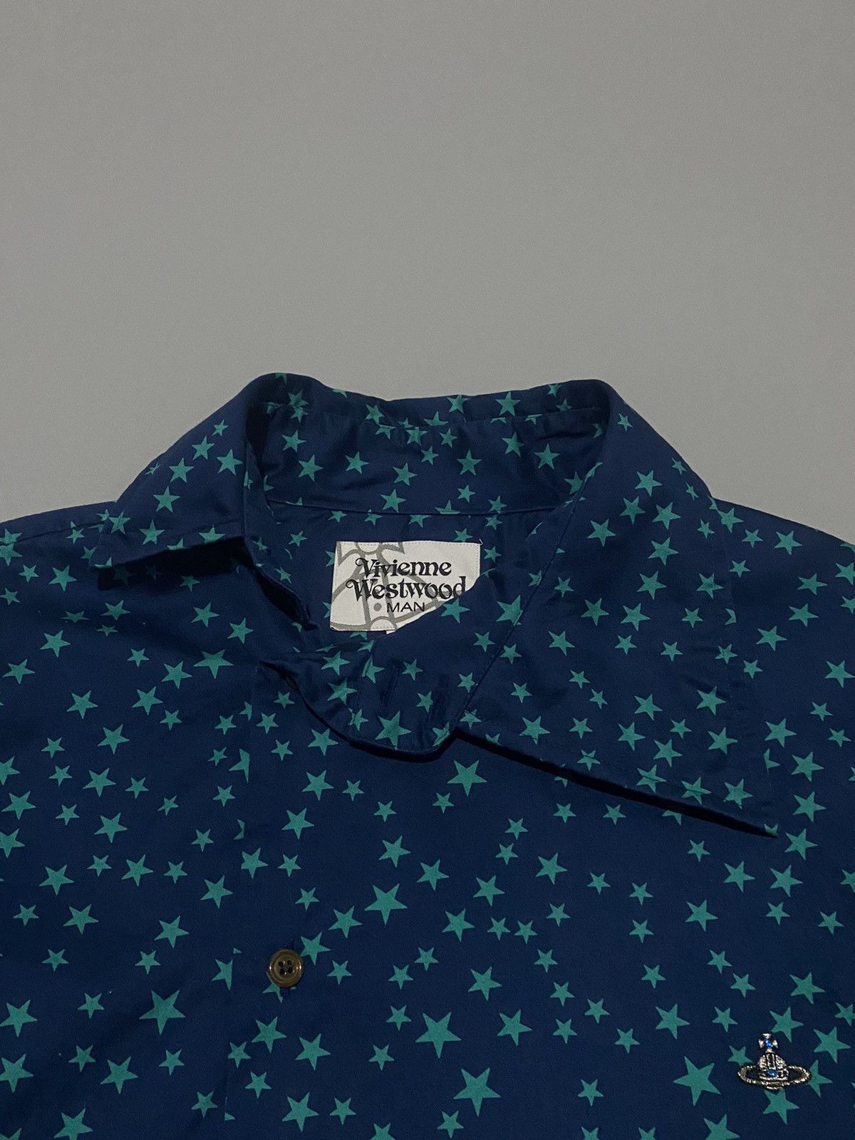Vivienne Westwood Vivienne Westwood Man Asymmetrical Button Down Shirt Size US S / EU 44-46 / 1 - 5 Thumbnail