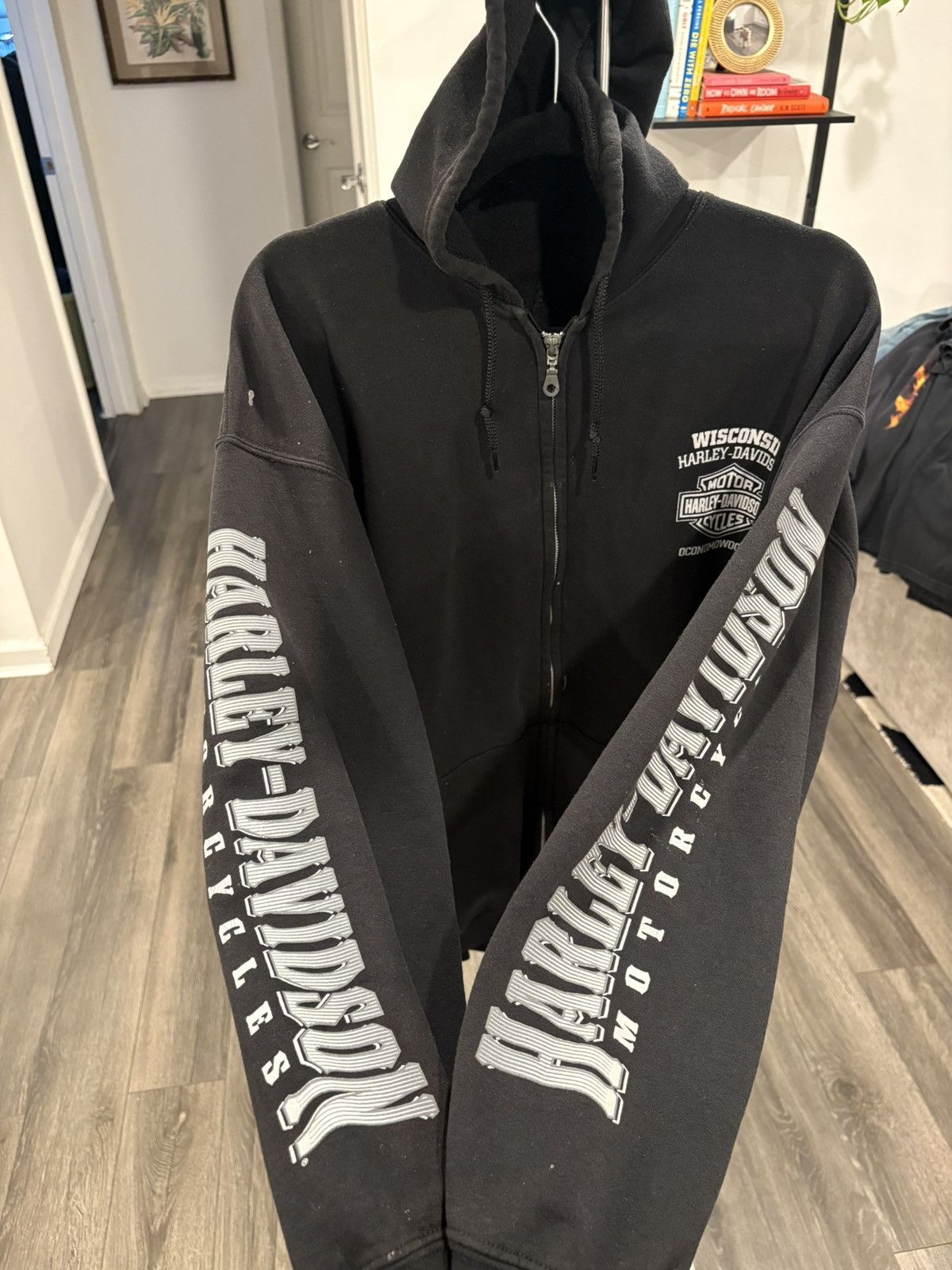 Harley Davidson Harley davidson hoodie thrashed Size US XL / EU 56 / 4 - 2 Thumbnail