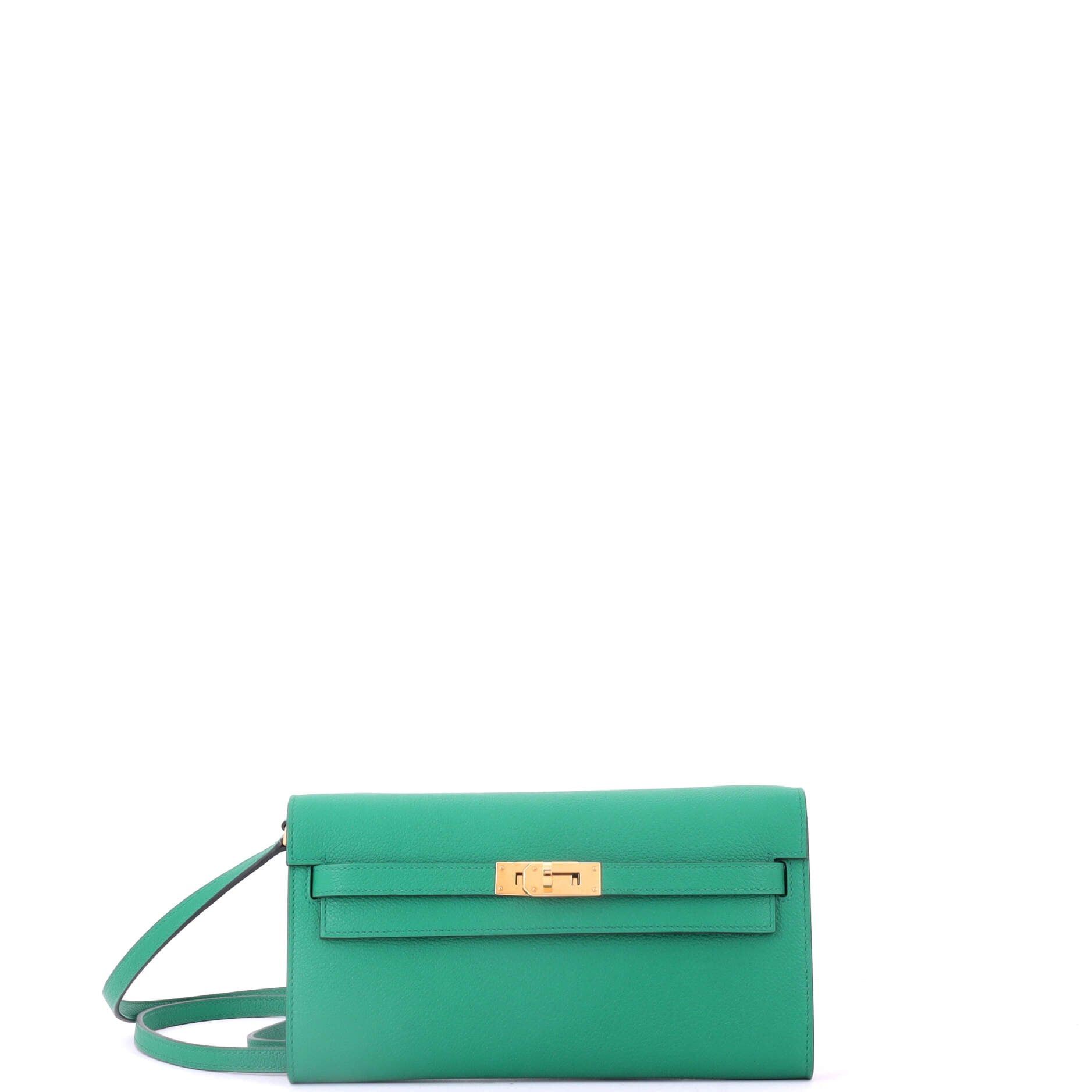 Hermes Kelly To Go Wallet Size ONE SIZE - 1 Thumbnail