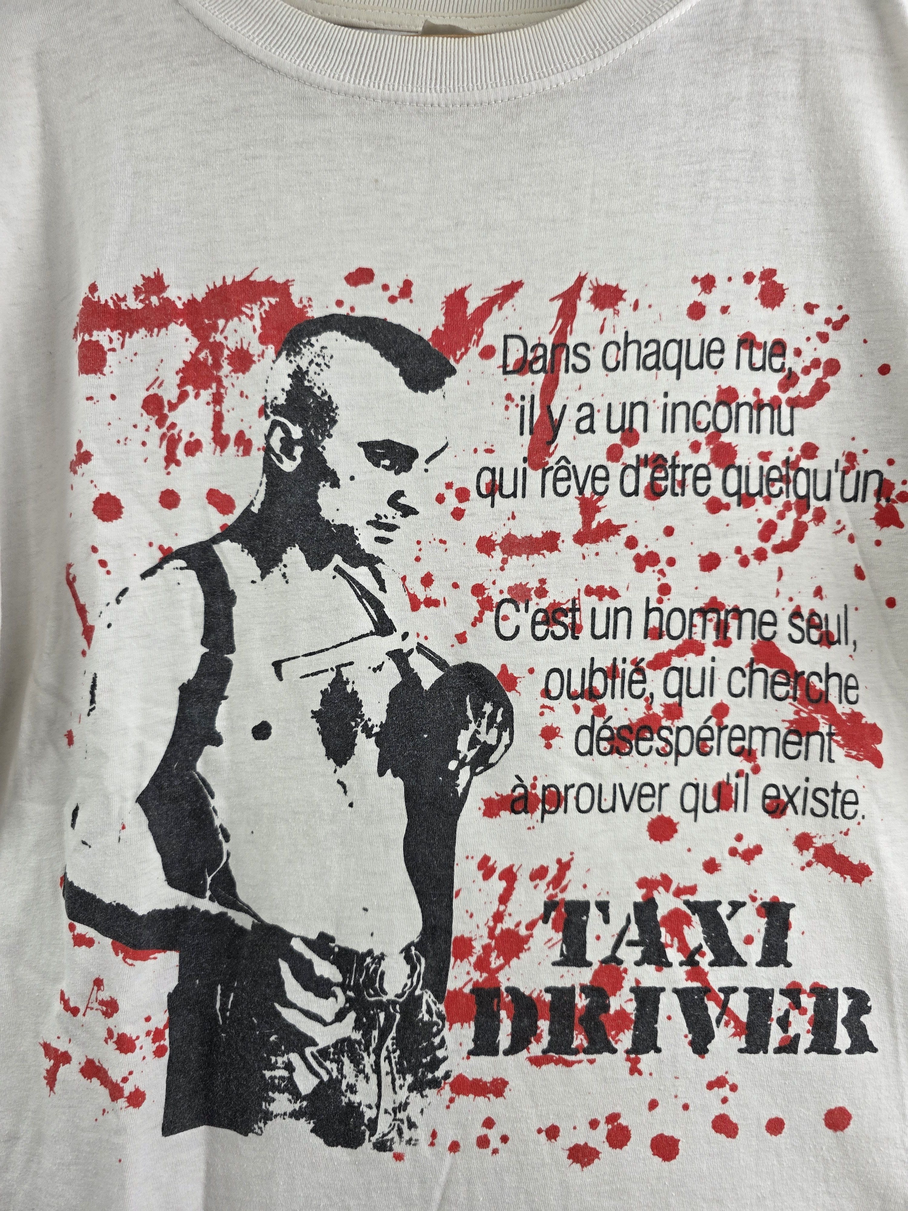 Vintage 90s Taxi Driver Movie tee Vintage T shirt L 22" 26.5" Size US L / EU 52-54 / 3 - 3 Thumbnail