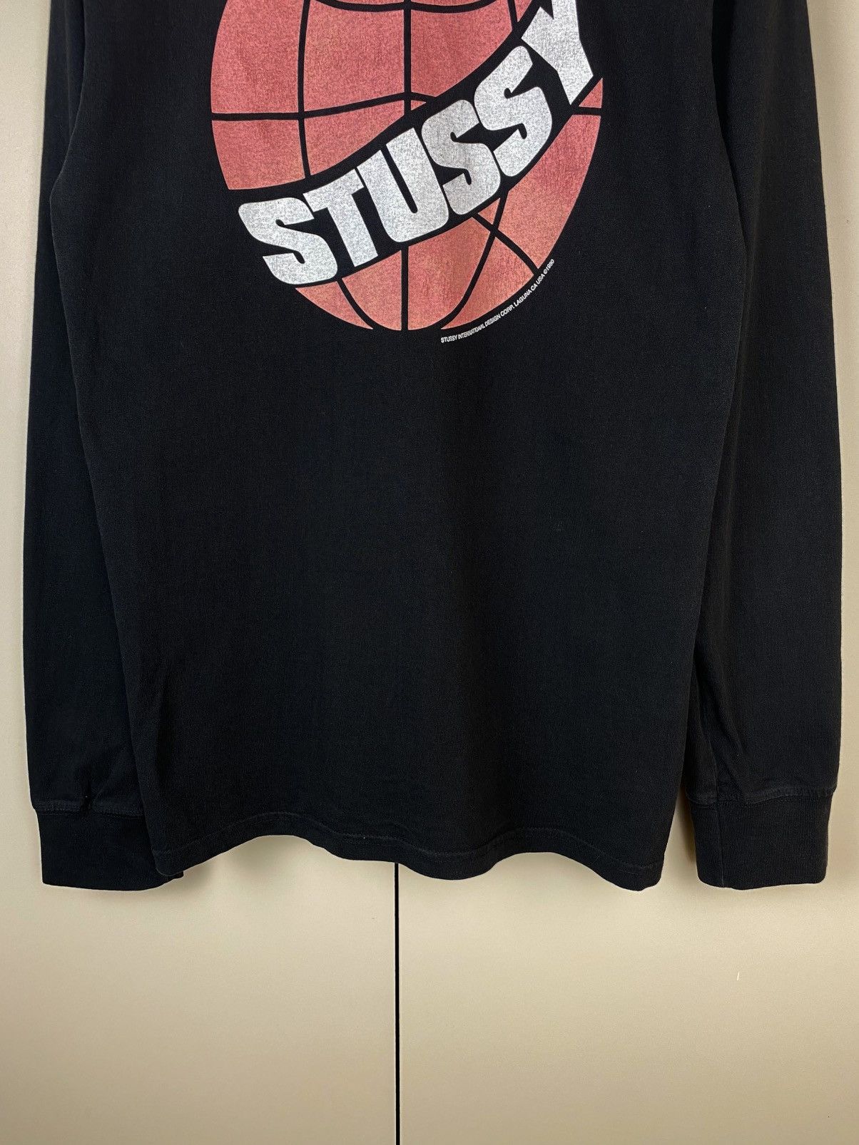 Stussy Rare Vintage Stussy T-Shirt Peace Long Sleeve Y2K Big Logo Size US S / EU 44-46 / 1 - 3 Thumbnail