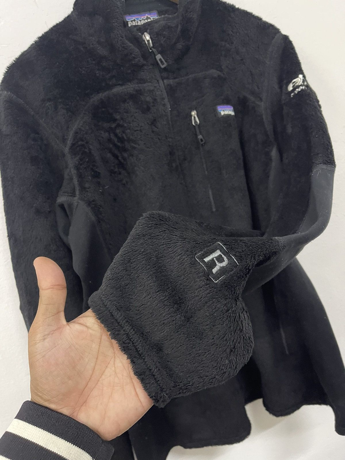 Patagonia × eBay Patagonia Ebay Green Team Fleece Jacket Size L / US 10 / IT 46 - 3 Thumbnail