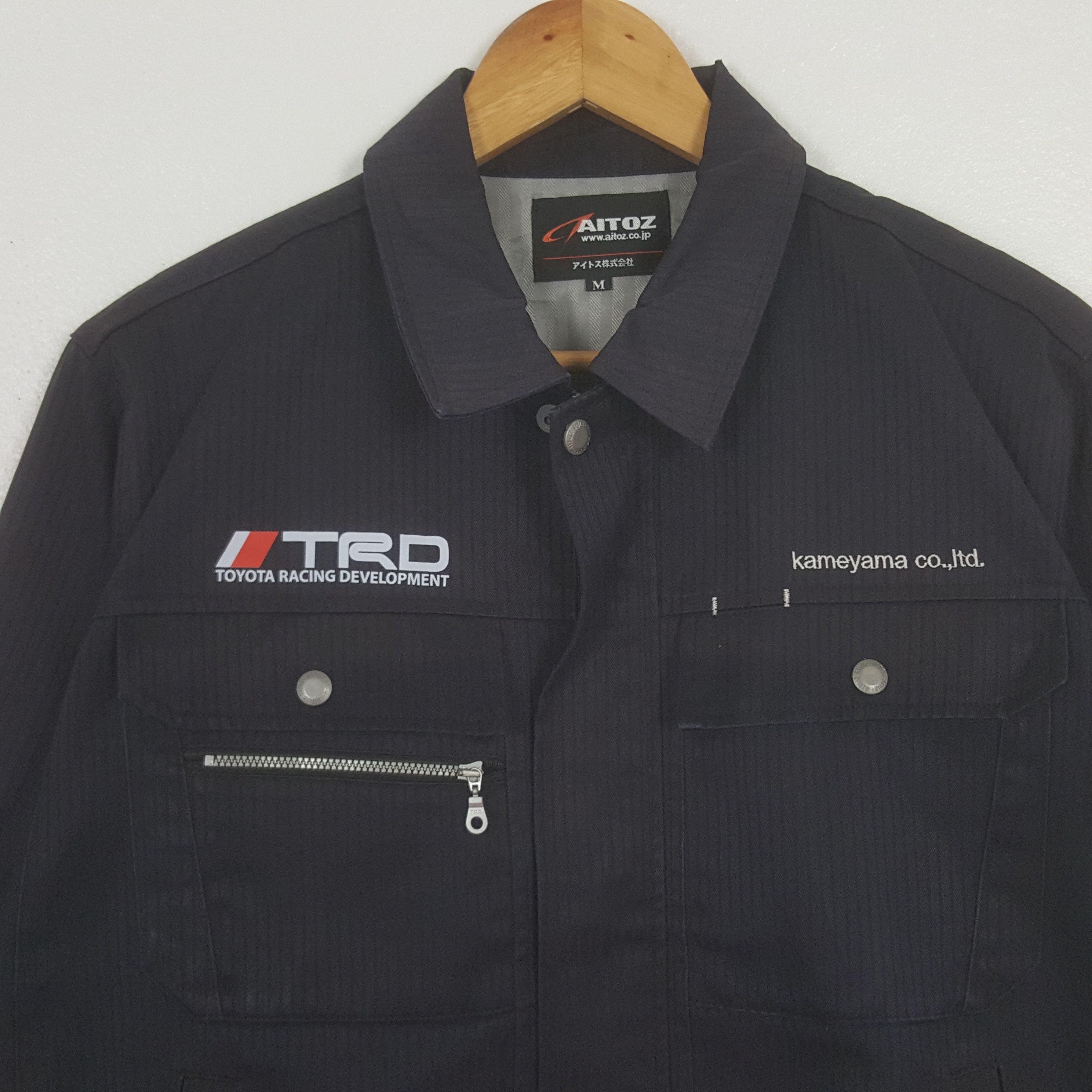 Japanese Brand Vintage TRD Toyota Racing Japanese Custom Jacket C313N29 Size US L / EU 52-54 / 3 - 4 Thumbnail