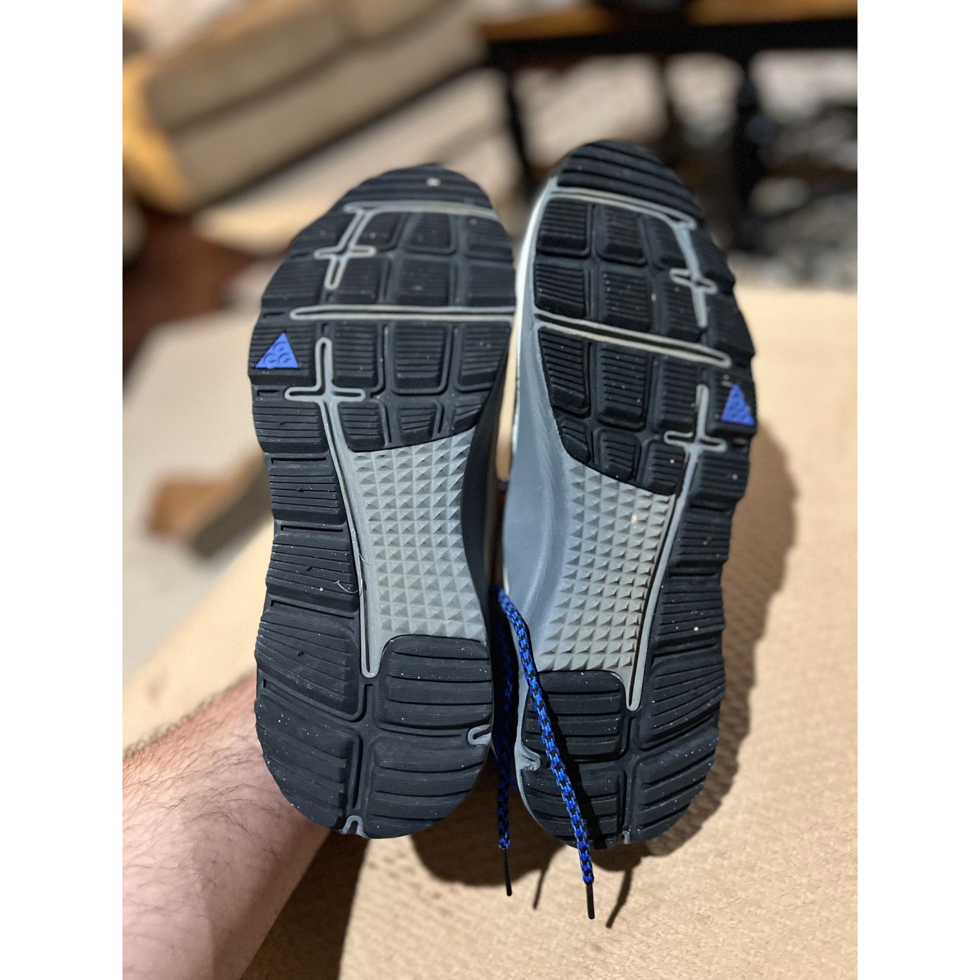 Nike Okwahn II Sail Racer Blue Force ACG Shoes - Size 12