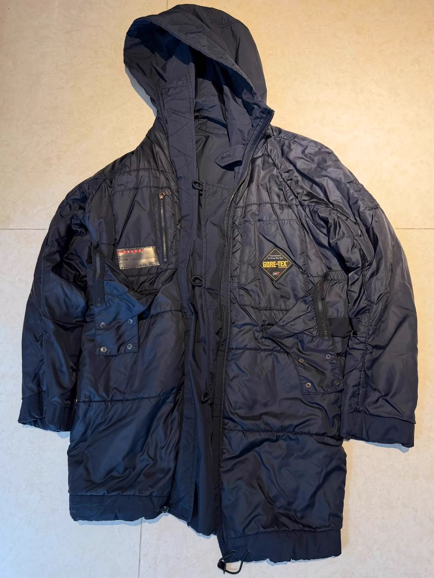 Prada Prada Reversible GORE-TEX Padded Jacket Unisex S 9N Vibe Size US S / EU 44-46 / 1 - 5 Thumbnail