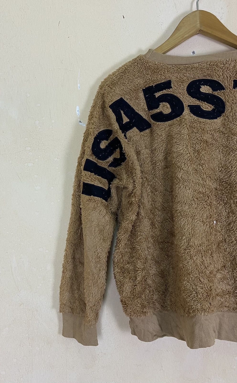 Japanese Brand Japanese Brand USA5Style Big Font Sherpa Sweater Size US M / EU 48-50 / 2 - 3 Thumbnail